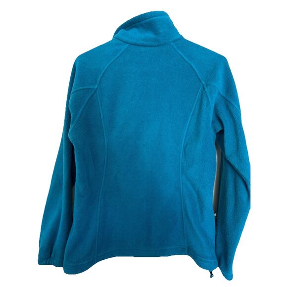 Columbia Full Zip Blue Pullover Fleece Jacket Women’s Size Medium - Picture 5 of 5